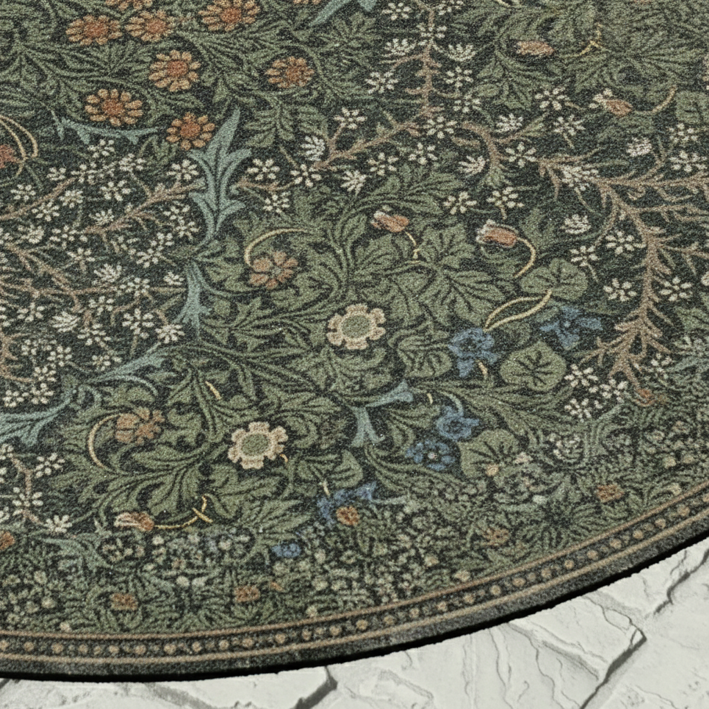 Versatile Doormat | Semi-Circular Non-Slip Mat for Indoor/Outdoor Use