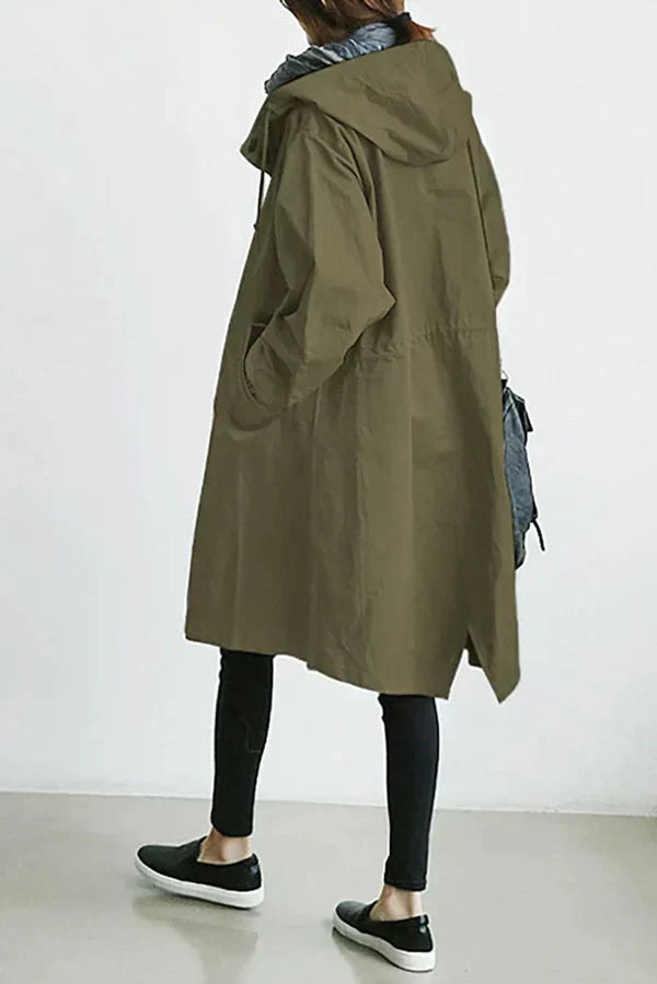 Urban Chic | Women's Rain Jacket with Water-Repellent Fabric | Lightweight and Stylish Protection for Unpredictable Weather
