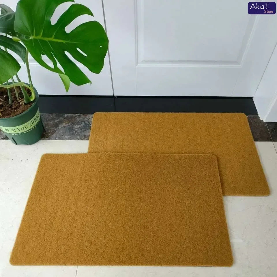 Coconut Palm | Welcome Door Mat with Non-Slip Backing | Durable Outdoor Mat for Entryways and Patios
