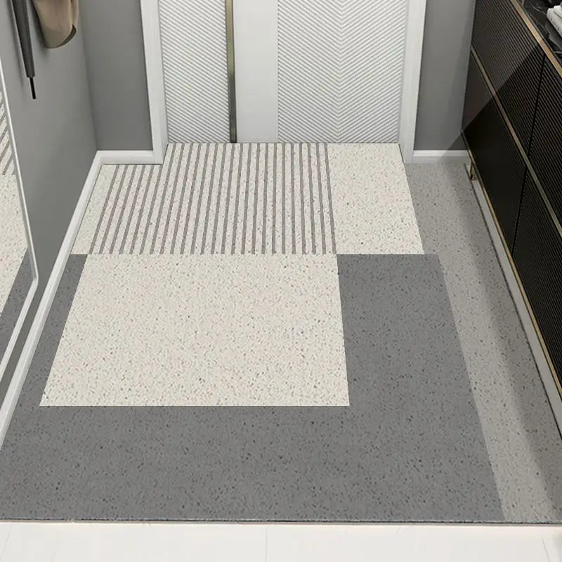 Durable Circular Floor Mat | Dirt-Resistant Design with Anti-Slip Backing | Perfect for Entryways and Outdoor Use