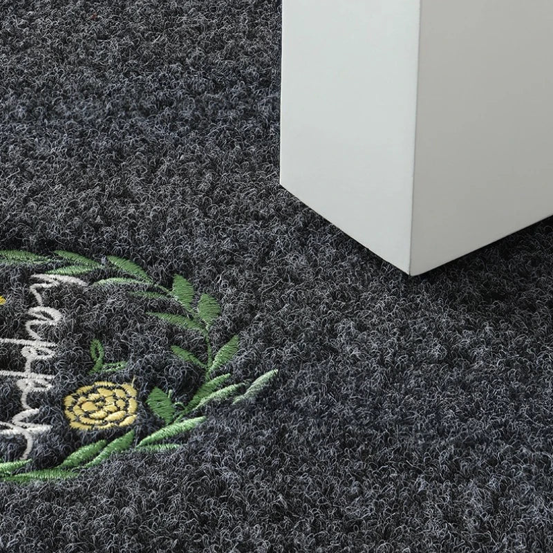 Durable PVC Door Mat | Non-Slip Outdoor Mat with Quick Dry Feature | Easy to Clean Welcome Mat for All Weather Conditions