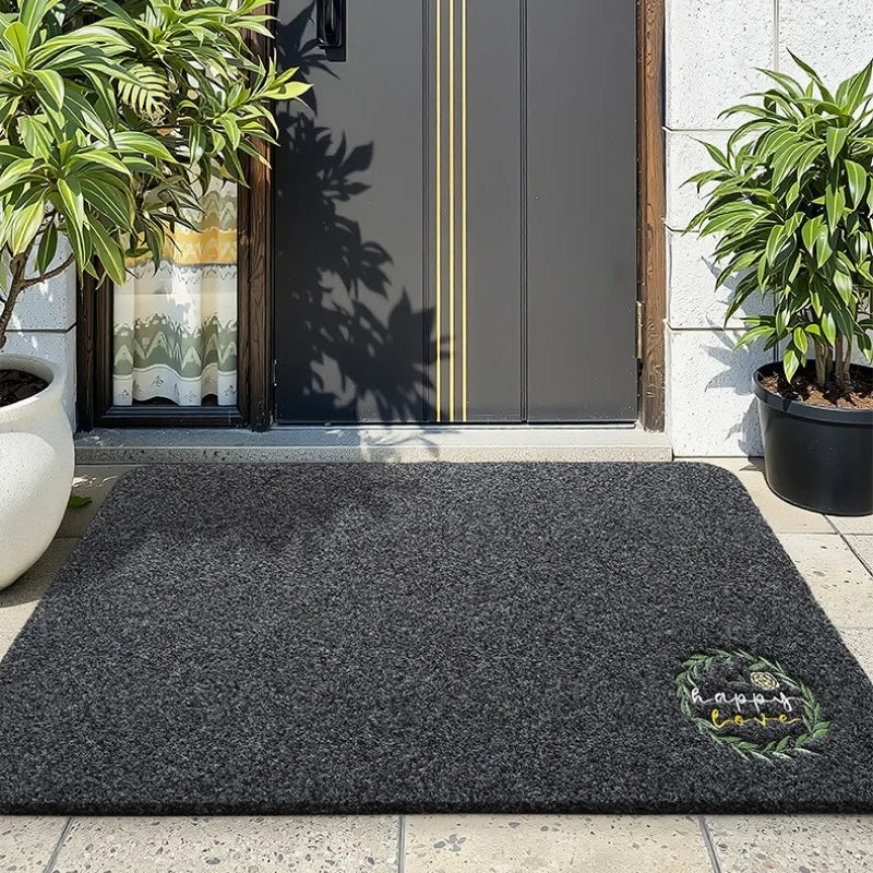 Durable PVC Door Mat | Non-Slip Outdoor Mat with Quick Dry Feature | Easy to Clean Welcome Mat for All Weather Conditions