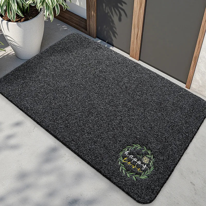 Durable PVC Door Mat | Non-Slip Outdoor Mat with Quick Dry Feature | Easy to Clean Welcome Mat for All Weather Conditions