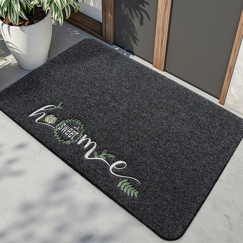 Durable PVC Door Mat | Non-Slip Outdoor Mat with Quick Dry Feature | Easy to Clean Welcome Mat for All Weather Conditions