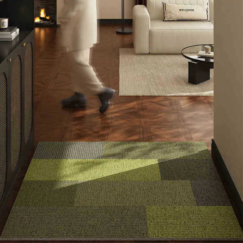 Eco-Friendly Welcome Mat | Non-Slip PVC Door Mat with Dirt Absorption | Durable Indoor & Outdoor Entry Solution