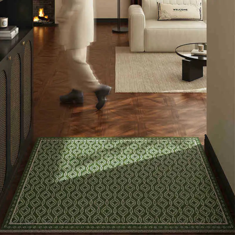 Eco-Friendly Welcome Mat | Non-Slip PVC Door Mat with Dirt Absorption | Durable Indoor & Outdoor Entry Solution