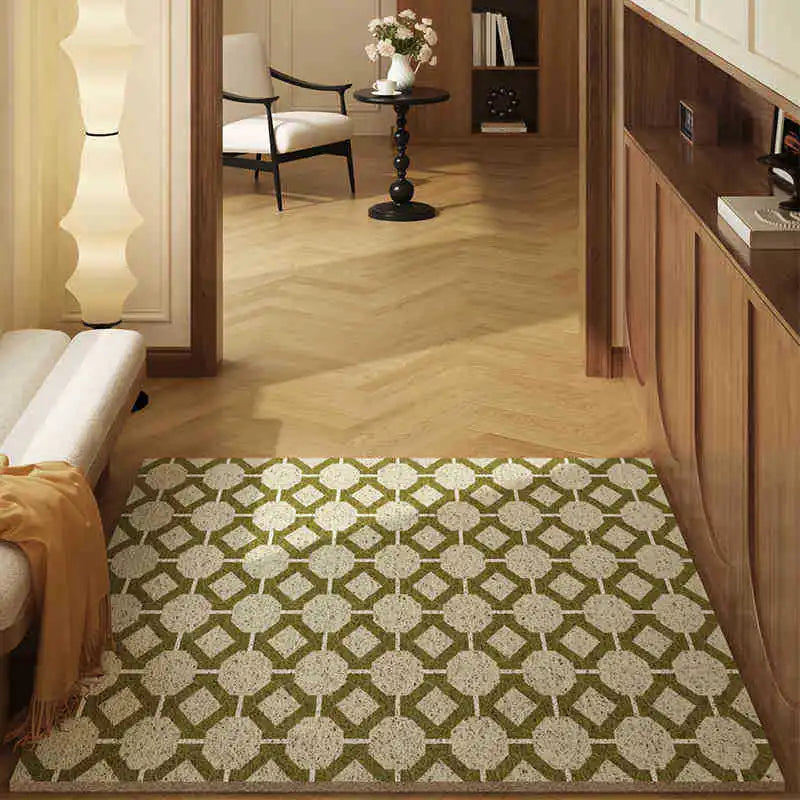 Eco-Friendly Welcome Mat | Non-Slip PVC Door Mat with Dirt Absorption | Durable Indoor & Outdoor Entry Solution
