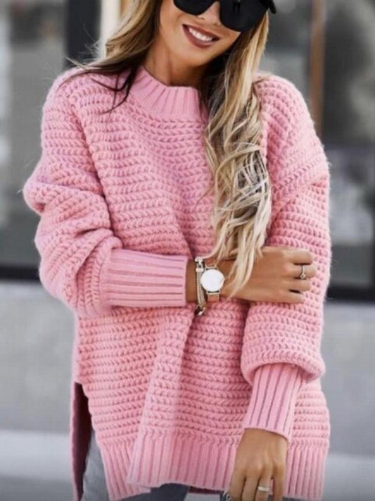 Elegant Knit Sweater | Women's Sweater with Soft Fabric & Flattering Fit | Versatile Style for Every Occasion