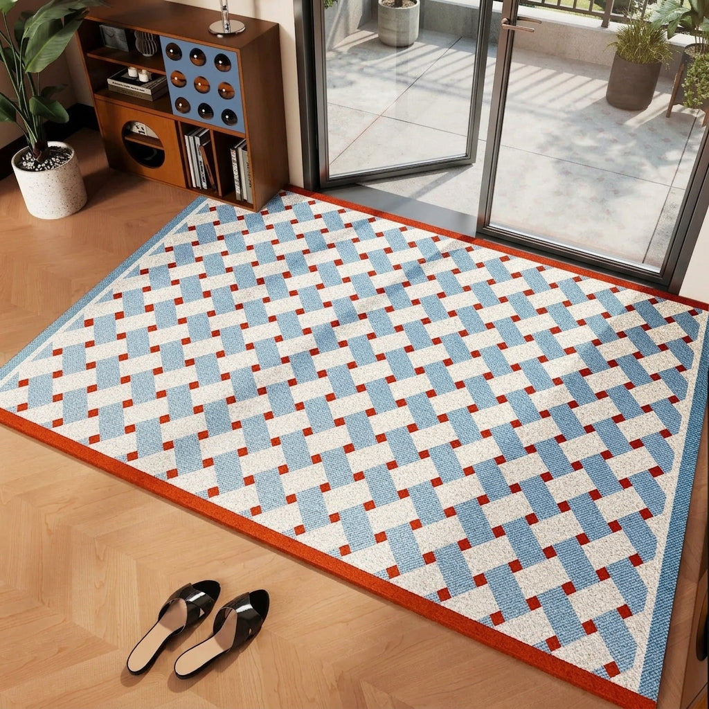 Durable Outdoor Rug | Dirt Trapper Entrance Mat with Anti-Slip Backing | Weather Resistant for Effective Dirt Removal