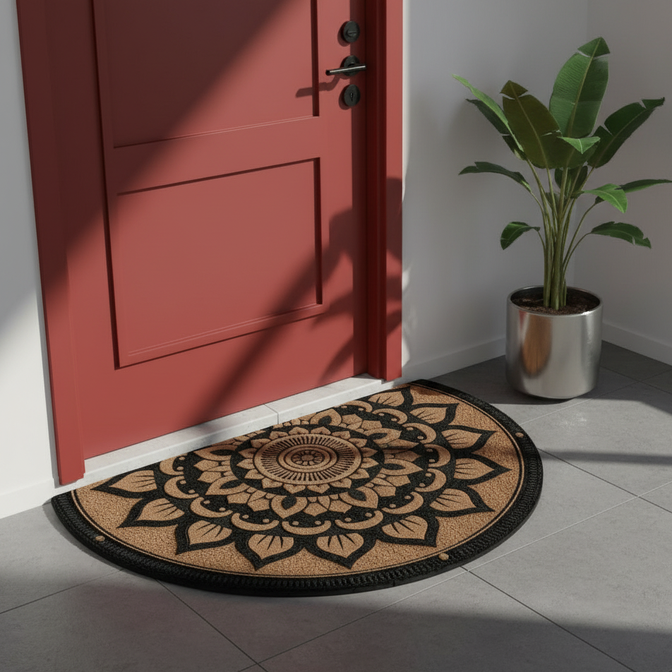 2D Flat Welcome Floor Mat Decorative 40x60cm 2
