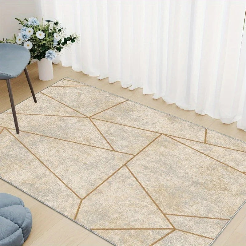 Geometric Pattern Door Mat | All-Weather Outdoor & Indoor Mat for Style and Safety