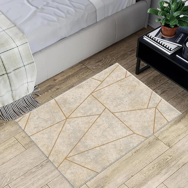 Geometric Pattern Door Mat | All-Weather Outdoor & Indoor Mat for Style and Safety