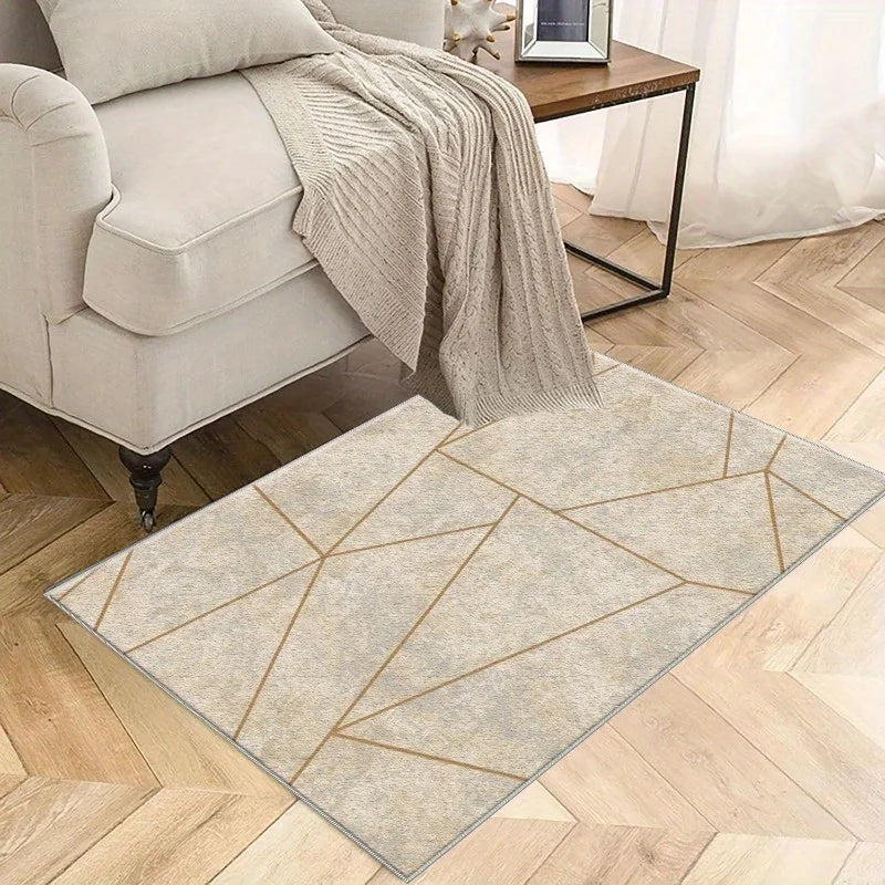 Geometric Pattern Door Mat | All-Weather Outdoor & Indoor Mat for Style and Safety