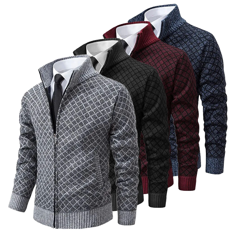Italian Knit | Men's Sweater with Luxurious Wool & Tailored Fit | Timeless Style for Every Occasion