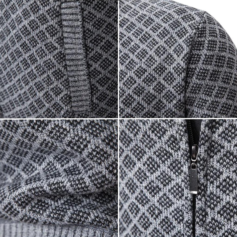 Italian Knit | Men's Sweater with Luxurious Wool & Tailored Fit | Timeless Style for Every Occasion