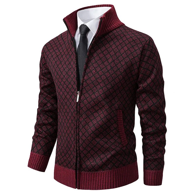 Italian Knit | Men's Sweater with Luxurious Wool & Tailored Fit | Timeless Style for Every Occasion