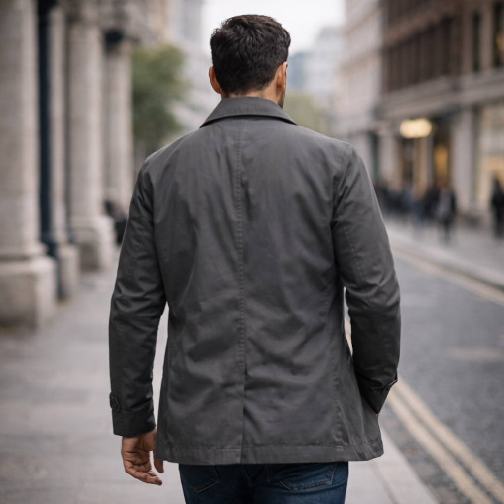 Leonardo | Waterproof Long Men's Winter Coat with Functional Pockets | Stylish Protection for Cold Weather