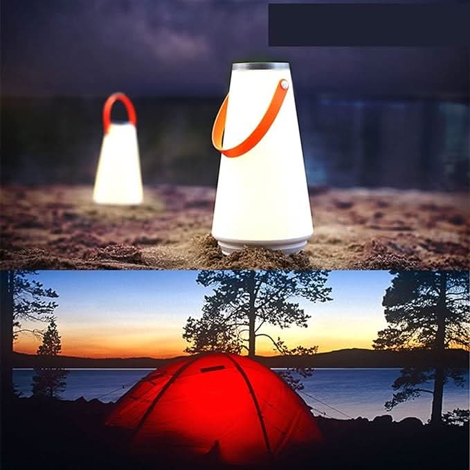 LumiLight | Rechargeable Camping Lantern with Adjustable Brightness | Cordless LED Light for Indoor & Outdoor Use