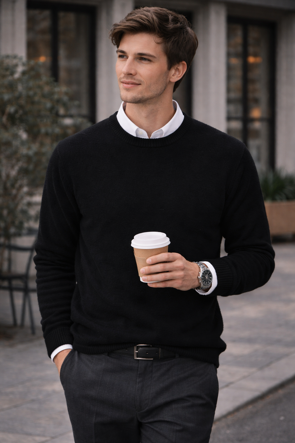 Luxurious Cashmere Sweater for Men with Timeless Design | Soft and Durable Comfort