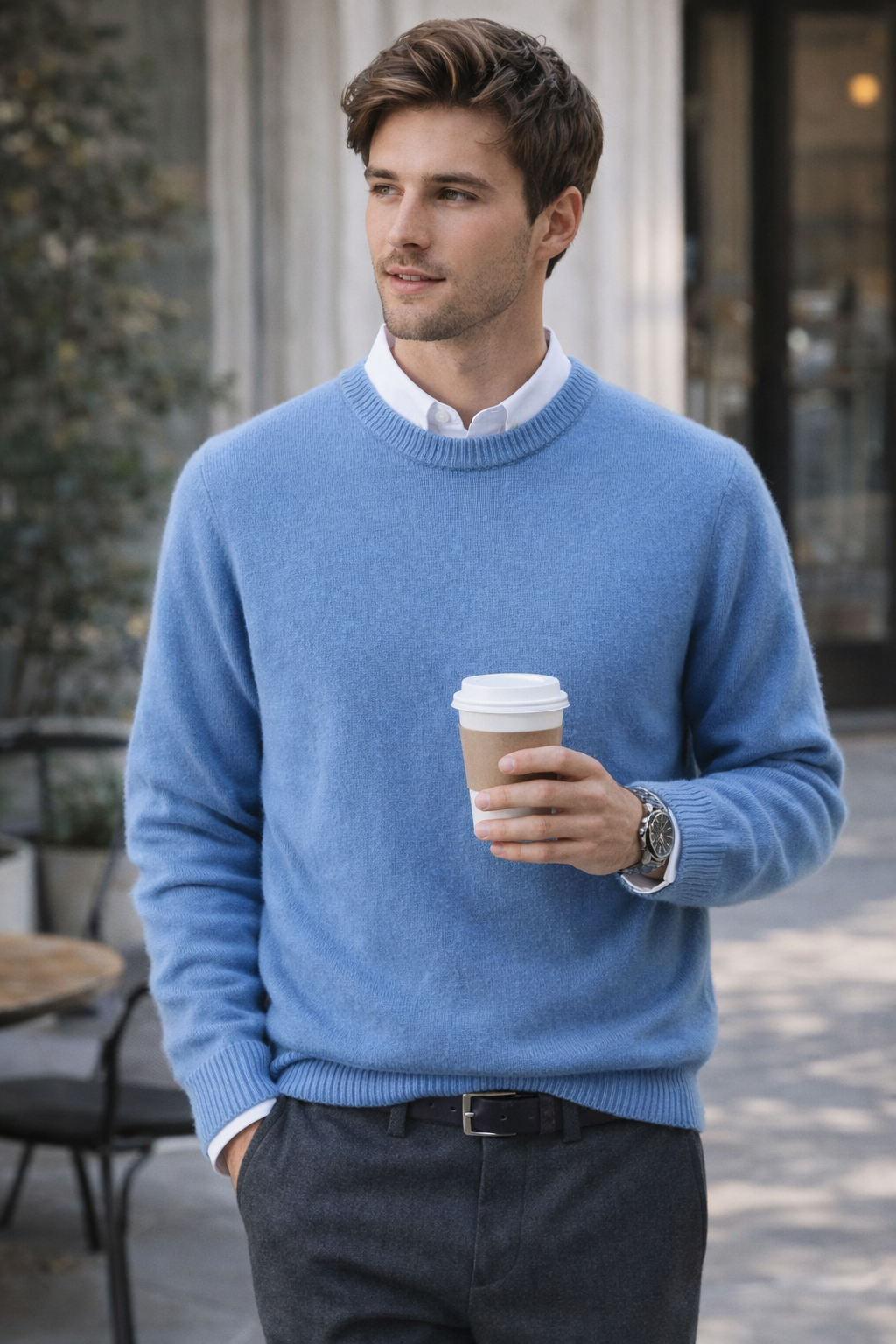 Luxurious Cashmere Sweater for Men with Timeless Design | Soft and Durable Comfort