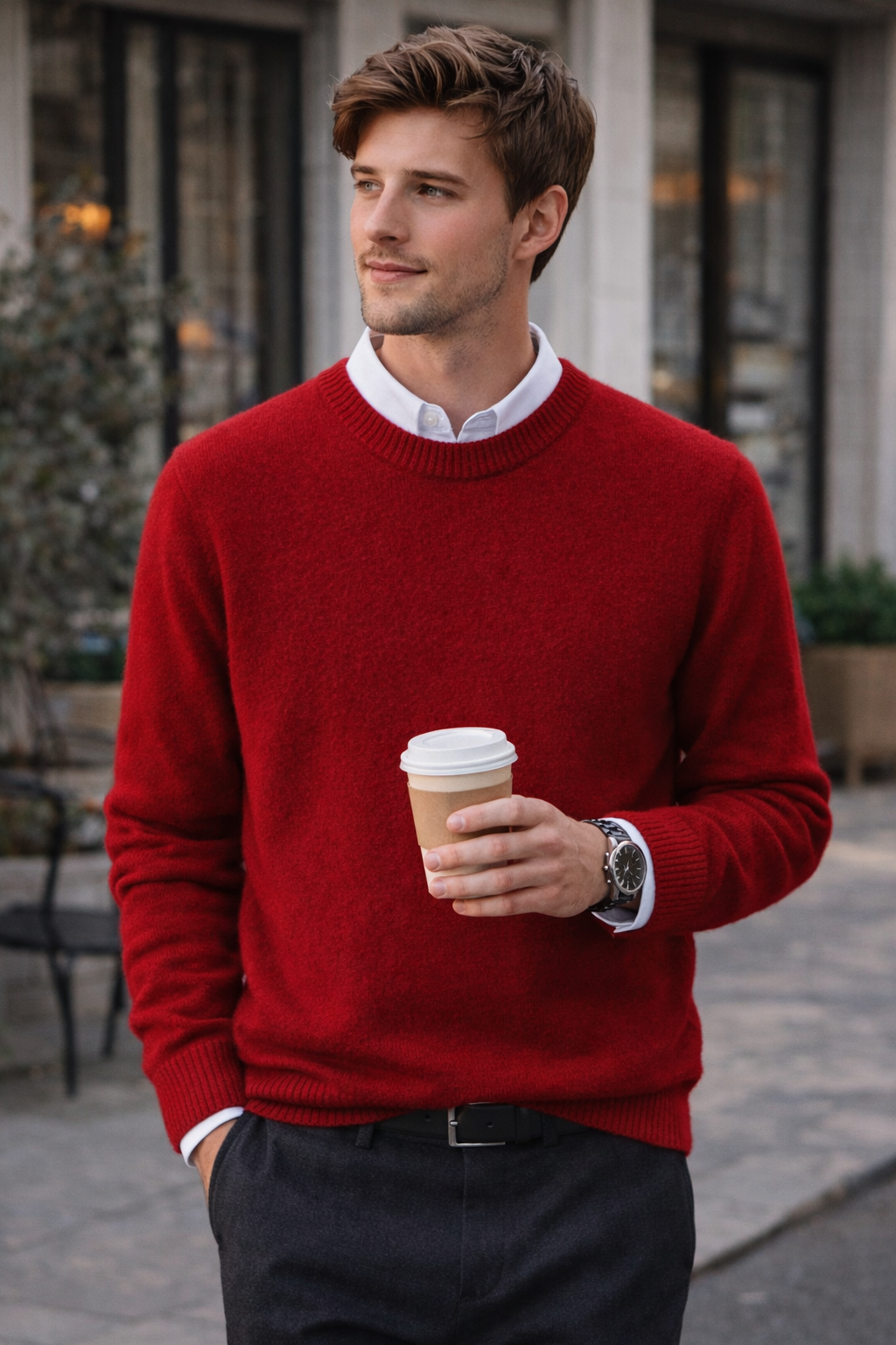 Luxurious Cashmere Sweater for Men with Timeless Design | Soft and Durable Comfort