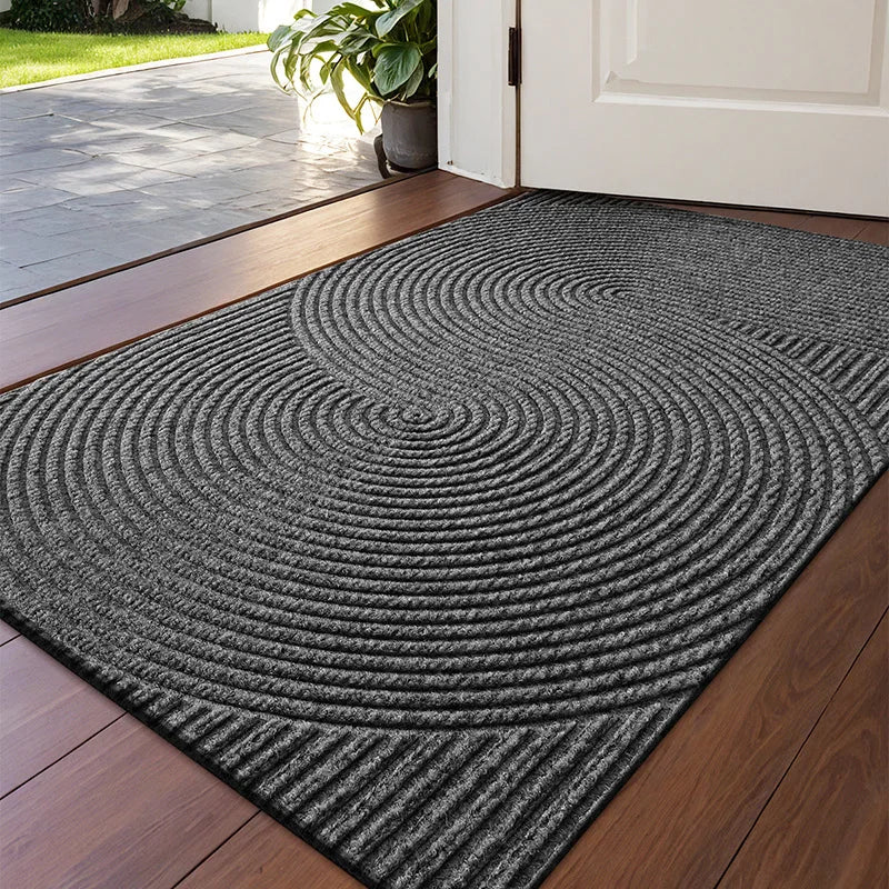 Professional 3D Grooved Doormat | Heavy-Duty Scraper Mat with Anti-Slip Design for Outdoor Use