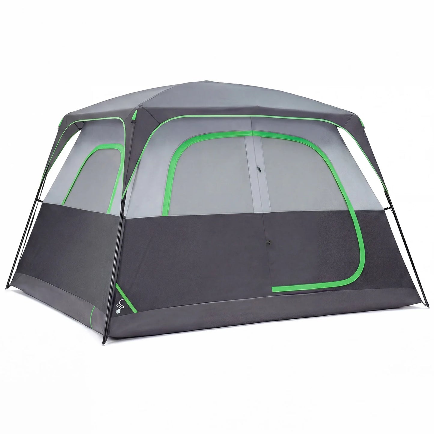 Spacious Family Camping Tent | 6-Person Waterproof Dome Design with Quick Setup | Ideal for Outdoor Adventures