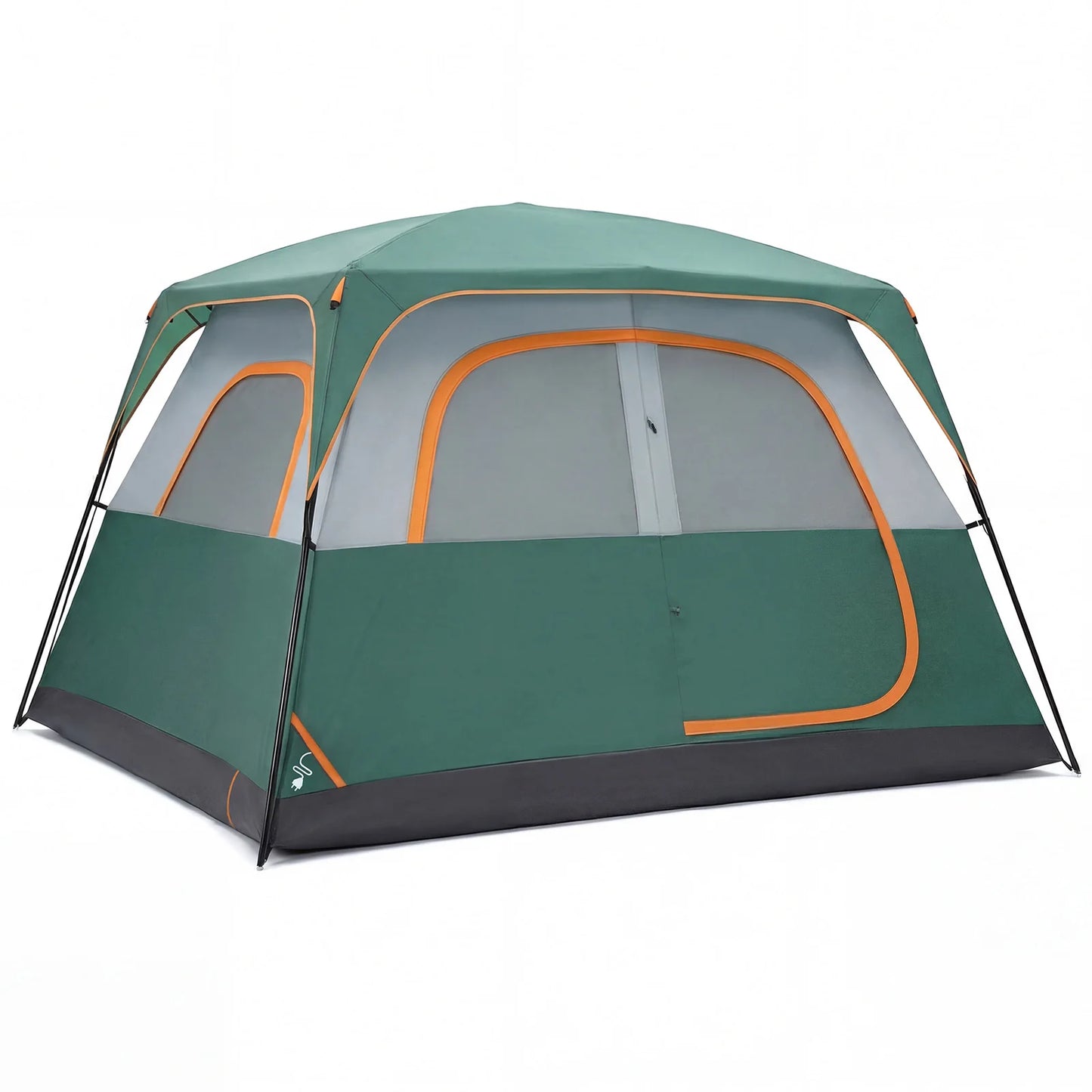 Spacious Family Camping Tent | 6-Person Waterproof Dome Design with Quick Setup | Ideal for Outdoor Adventures