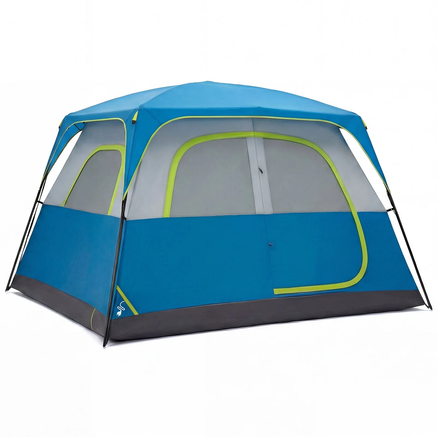 Spacious Family Camping Tent | 6-Person Waterproof Dome Design with Quick Setup | Ideal for Outdoor Adventures