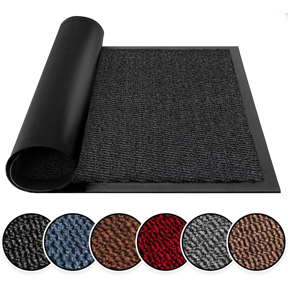 Stylish Heavy Duty Door Mat | Non-Slip Rubber Design for Indoor & Outdoor Use