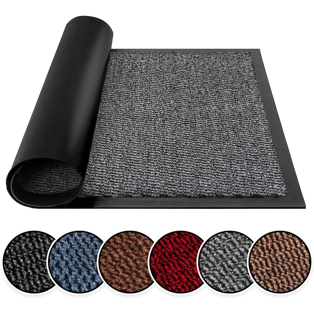 Stylish Heavy Duty Door Mat | Non-Slip Rubber Design for Indoor & Outdoor Use