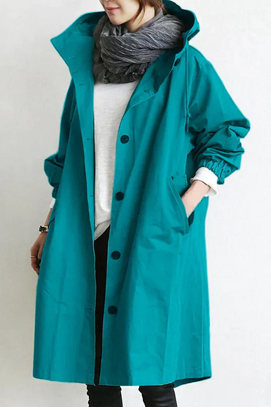 Urban Chic | Women's Rain Jacket with Water-Repellent Fabric | Lightweight and Stylish Protection for Unpredictable Weather
