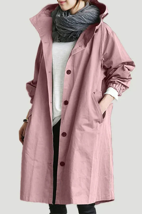 Urban Chic | Women's Rain Jacket with Water-Repellent Fabric | Lightweight and Stylish Protection for Unpredictable Weather