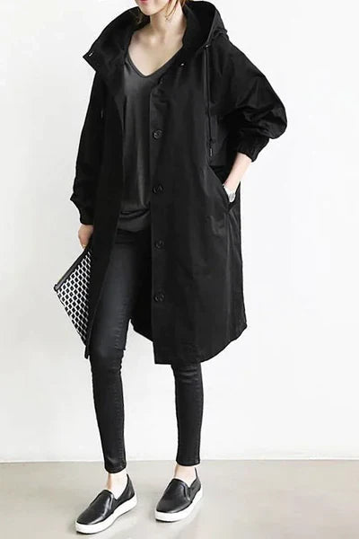 Urban Chic | Women's Rain Jacket with Water-Repellent Fabric | Lightweight and Stylish Protection for Unpredictable Weather