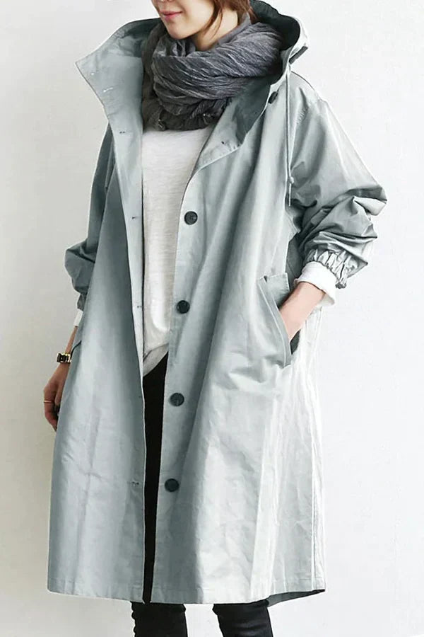 Urban Chic | Women's Rain Jacket with Water-Repellent Fabric | Lightweight and Stylish Protection for Unpredictable Weather