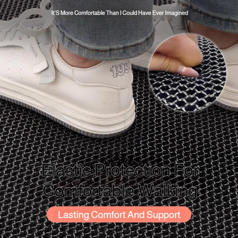Villa Door | Super Soft Non-Slip Entrance Floor Mat for Outdoor Use | Elastic Design for Enhanced Safety