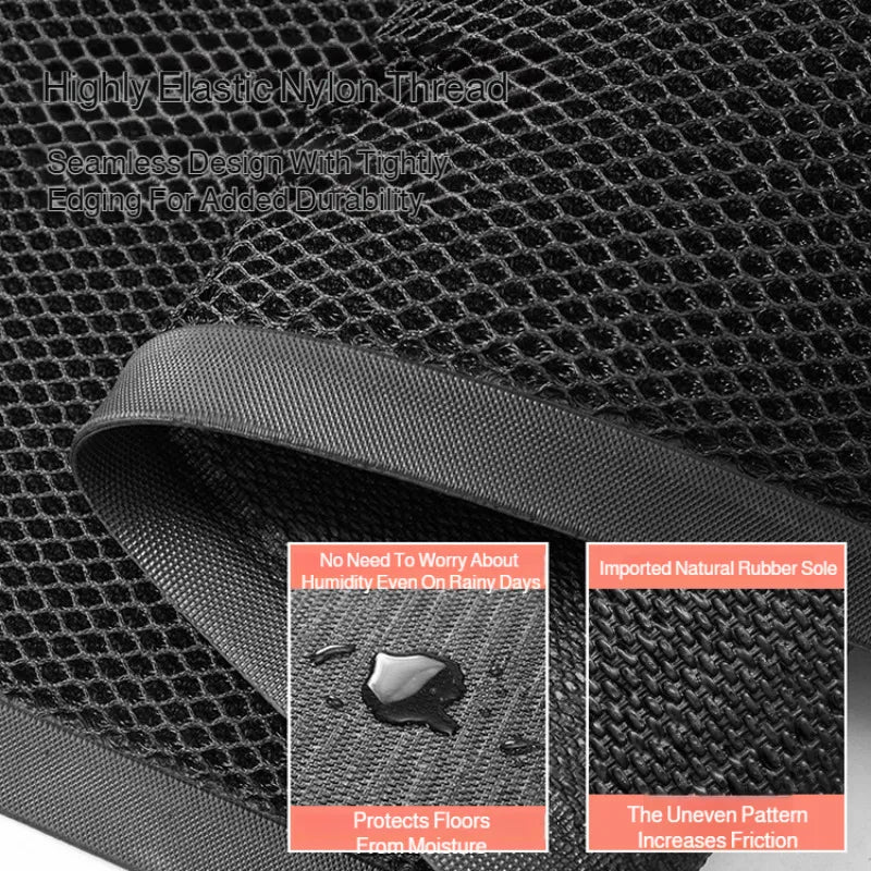 Villa Door | Super Soft Non-Slip Entrance Floor Mat for Outdoor Use | Elastic Design for Enhanced Safety
