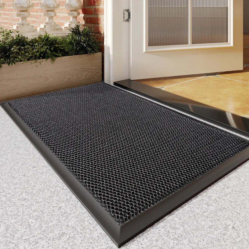 Villa Door | Super Soft Non-Slip Entrance Floor Mat for Outdoor Use | Elastic Design for Enhanced Safety